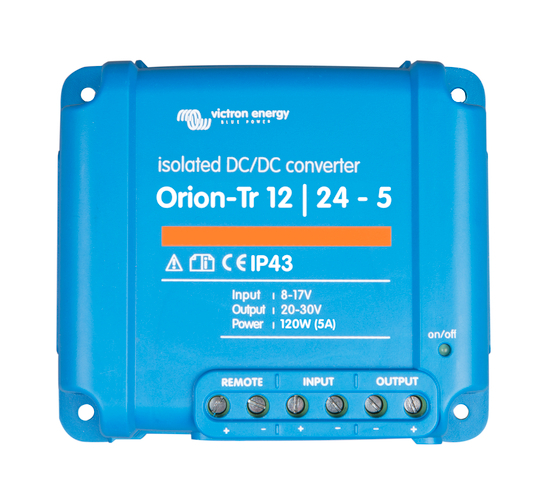 Orion Tr 12/12-9A 110W Isolated DC-DC converter