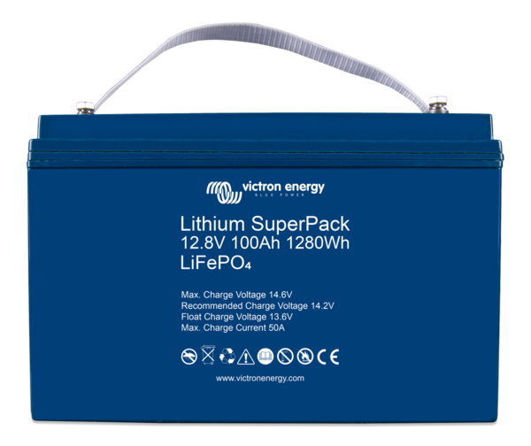 Victron Lithium SuperPack 12,8V/100Ah High current (M8)